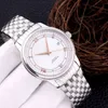 Onega Watchs Wallwatch Designer de lujo europeo OMG316 Movimiento suizo de acero de precisión con calendario Machinación de negocios de negocios