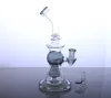 10 inches Hookah glass bong with cone perc bubbler Glass water pipe smoking CLASSIC green blue Grey colors option