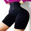 Sports Lings Taille Haute Formateur Corset Minceur Pantalon Tummy Control Culotte Body Shaper Sexy Butt Lifter Cycle Pantalon Shorts L220802