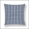 Pillow Case Bedding Supplies Home Textiles Garden 16Styles Plaid Cushions Er Throw Check Decor Pillows Ers Office Car Sofa Spandex Without