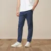 Spring Summer Tapered Pants Men Basic Comfortable Chinos Smart Causal High Quality Wardrobe Essential Trousers 220705