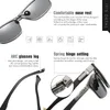 LIOUMO Top Quality Pochromic Polarized Sunglasses For Men Women Carbon Fiber Frame Square Glasses UV400 lentes hombre 220620