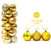 Holiday Party Christmas Tree Ornament Pendant 4cm-6cm-8cm Shiny Matte Plastic Ball