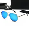 Luxusmarke Designer Sonnenbrille Mode Herren Damen Pilot Sonnenbrille UV400 Schutz Herren Brillen Damen Brillen mit Originaletui und Box Mont2105