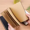 Kraft Spiral Notepads Journals Notebooks Soft Cover 50 vellen 100 pagina's leeg papier voor kantoorschoolgebruik