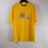 Camiseta Correta Palmangel Urso Decapitado Gola Alta Rua Pescoço Redondo