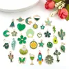 30pcs/pack 30Pcs Mixed Cute Enamel Charms Pendant DIY Bracelet Neacklace For Jewelry Making