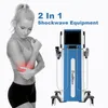 Health Gadgets Double Waves Shockwave Equipment With Two Handles For Pain Relief ED Treatment