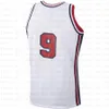 Mens Basketball Jerseys 10 K B 15 6 Ewing 8 Pippen 9 MJ Stitched Factory Retro Throwback 1992 2012 Jerseys