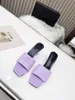 Sandali per abbigliamento esterno da donna 2022 nuova moda estiva tacco medio all-match scarpe con tacco alto infradito da donna