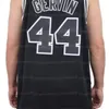 Hombres personalizados Mujeres Jóvenes Vintage # 44 George Gervin Baloncesto Jersey Ed Black Cualquier nombre Número Jersey