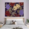 Floral Print Tapestry Boheemse decoratie foto kamer muur tapijten decoraties levende doek tapiz j220804