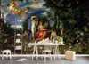 Art 3D Papier peint Mural Home Decor pour salon Chambre à coucher TV Fond d'écran Décor peinture Fonds d'écran Photo sur le mur Pegatinas de pared