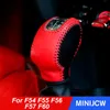 Andra interiörstillbehör Bilstyling Gear Change Collar Handbromsknobskyddsskydd för Mini Cooper One S F54 F55 F56 F57 F60 CountryM