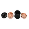 Smoking Accessories Windmill Cover Waist Metal Grinders Height 72mm OD 63mm 4 Layers Zinc Alloy Multi colors GR398
