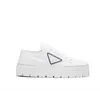 22s / s Femmes plate-forme chaussures de sport designers baskets basses à lacets Lug Sole Flat Trainer 35-41, Luxe avec boîte