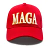 Cappello da ricamo MAGA Trump 2024 Berretto da baseball in cotone