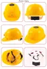 Solar Power Fan Helmet Outdoor Working Safety Hard Hat Construction Workplace ABS Material Protective Cap Powered By Solar Panel