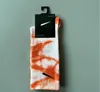Mens Socks Women High Quality Cotton All-match Classic Ankle Letter Breathable Tie-dye Football Basketball Sports Sock Wholesale Uniform Size NC4W