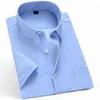 Camicie casual da uomo manica corta estiva Camicie scozzesi elasticizzate regular fit da uomo per uomo a quadretti per il tempo libero Foral confortevole 6xl G220511