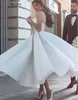 Projektant luksusowych kryształów długie suknie balowe suknie ślubne dżerestony bez pleców arabska suknia ślubna Sheer szyi vestidos de novia