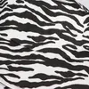 Brede randstijl vrouwen emmer hoed zwart witte zebra luipaard patroon lente zomer pet hiphop panama strand visser zon cadeau scot22