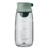 460ml 600ml Plastvattenflaska med Infuser Portable Läcktäta Utomhus Camping Sport Drinkware Flaskor