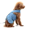 Produit Type d'avion Anti-fuite Respirant Petit chien Point de vague Harnais de poitrine Corde de traction Style camisole Colliers de marche Laisses