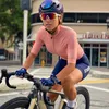 Attaquer Bicycle Jersey Set Women Cycling Suit Short Sleeve Breattable Clothes Maillot Ciclismo Pro Bike Dress Kit Female 220621