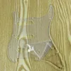 1 Set 1Ply 11 Holes SSS Guitar Pickguard Transparent Scratch Plate Backplate Screws For Electric Guitar