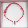 Nowy przylot Autentyczny czerwony bransoletka Bracelets Uno de 50 platana biżuteria pasuje do prezentu w stylu europejskim246w7476492