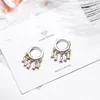 Hoop & Huggie LByzHan Cute 3 Color Little Fish Earring Authentic 925 Sterling Silver For Women Fashion Jewelry CME446Hoop Kirs22