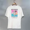 Summer Kith T-shirty lody most nadruk bawełniany krótki rękawowy T-shirt dla mężczyzn i kobiet t koszule mężczyźni