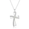Chains List Charm Wedding Lady Nice Color Silver Jewelry Fashion Elegant Women Classic High Quality Crosses Necklace LN001Chains ChainsChain
