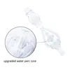 Paladin886 NC059 Shisha Dab Rig Glaspfeifen Dreifach-Recycler Perc Bubbler Bong 14 mm Quarz-Banger-Nagel Titan-Keramik-Spitzen Clip Silikon-Glas-Standfuß