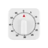 Timer da cucina 60 minuti Count Square Cooking Up Alarm Sleep Temporizador Clock Cronometro meccanico Alarm Down Office Meeting