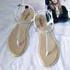 2021 Summer sandals Rome rhinestone tide shoes beach shoes fashion casual outdoor sandals women G220518