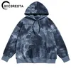 Autumn Cotton Tie Dye Hoodies Men Oversize Casual Hooded Sweatshirt Hip Hop Harajuku Streetwear Jumper Print Men Hoodies 201113