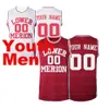 Personnalisé Hommes Jeunes Enfants BRYANT # 33 LOWER MERION Basketball Jersey Hommes Cousu Blanc Rouge N'importe quel Nom Numéro Personnaliser Top Qualité