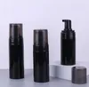 黒いプラスチックフォームポンプボトル100ml 120ml 150ml 200ml BPAフォーミンSN6691用の透明なブラックER