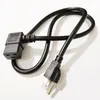 Power Adapter Cables, IEC 320 NEMA 5-15P Male Plug to 90 Degree Right Angled C19 Female Power Connector Cable 1M/1PCS