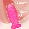 NXY Anal Toys 74 mm Ogromne wtyczki 18 buttplug Soft Big Sex for Women Men Men Massage Massage Expansion Ass Wtyczka, ale 220505