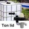 Équipements d'arrosage 20/25/32mm IBC Ton Barrel Cover Tote Lid Water Liquid Tank Cap Double Hole Breath ReplacementArrosage ArrosageArrosage