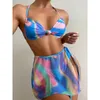 bikini set with sarong