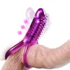 Cockrings erotik horoz titreşimli yüzük vibratör seks oyuncakları çiftler için samimi mallar