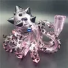 Water Bong Octopus Rig Mini Pipe Hookah 14.4mm Female Joint Quartz Banger Bubbler Craftbong