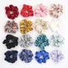 Ponytail Holder Womens Headband Scrunchies Hair Scrunchy Crystal Satin Elastic Hair Ring HairBand Scrunchie 16 Colors Hairbands Head Ropes for Women Girls