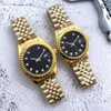 Женские мужские часы для свиданий на день Пара DATEJUST часы с японским механизмом 40 мм 36 мм, новый тип корпуса, открытая форма, прецизионный стальной корпус, водонепроницаемое сапфировое стекло, синяя светящаяся пленка