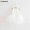 Princesa meninas meninas vestido verão crianças roupas menina 0-5y criança criança vestidos de tutu para festa de aniversário crianças vestidos para menina g220423