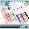 Ballpoint Pens Writing Supplies Office School Business Industrial Diy Creative Plastic Beadable Pen For Study Art Advertising With Mixed C